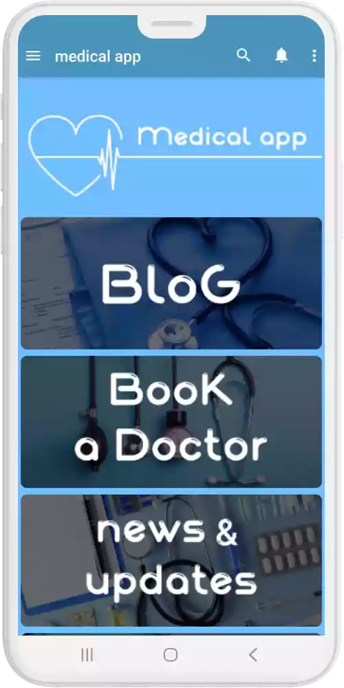 medical app home