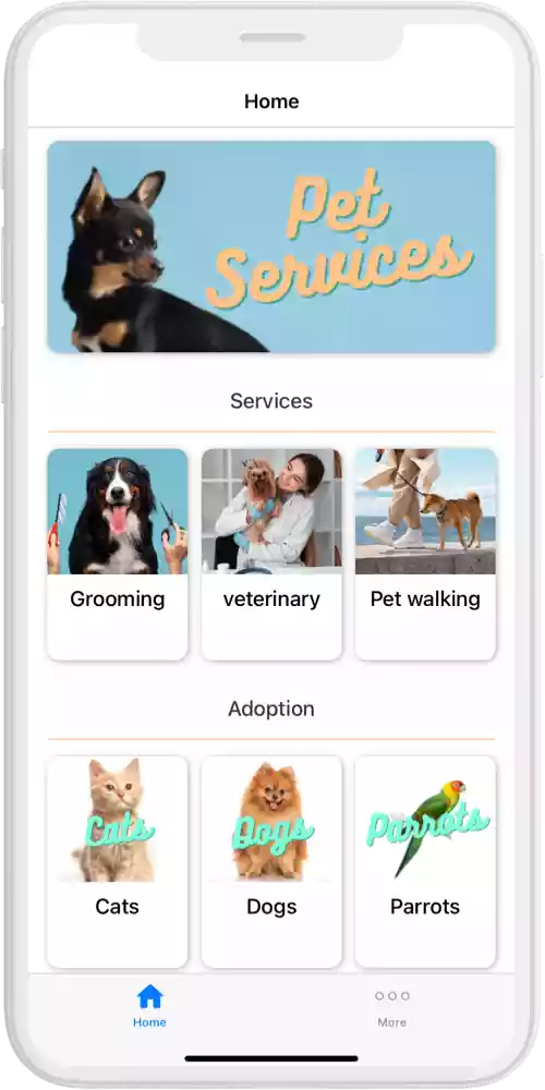 pet service home ios